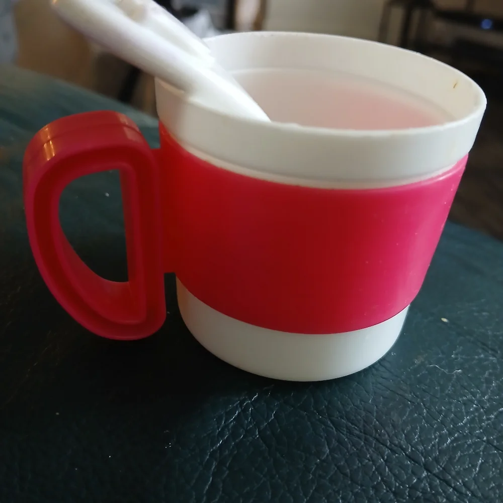 Vintage Mattel Doll Spoon and Cup Set
